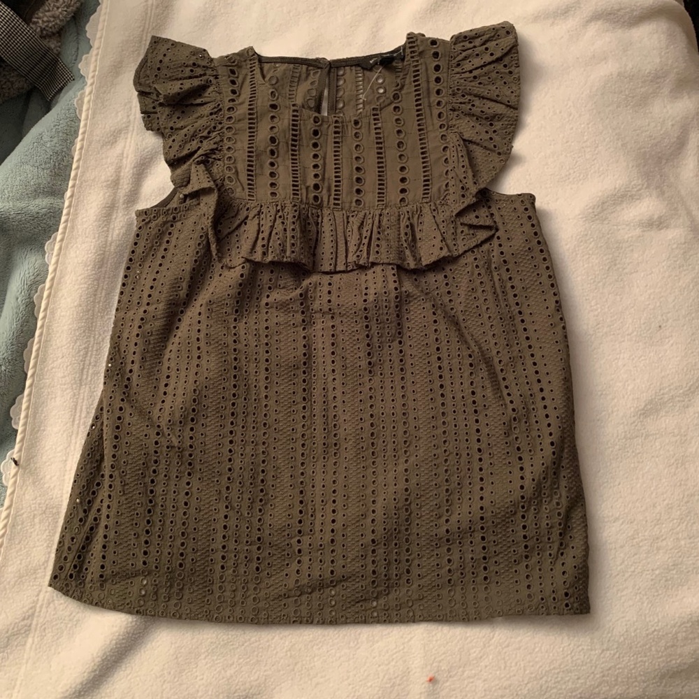 NWOT Banana Republic eyelet tank